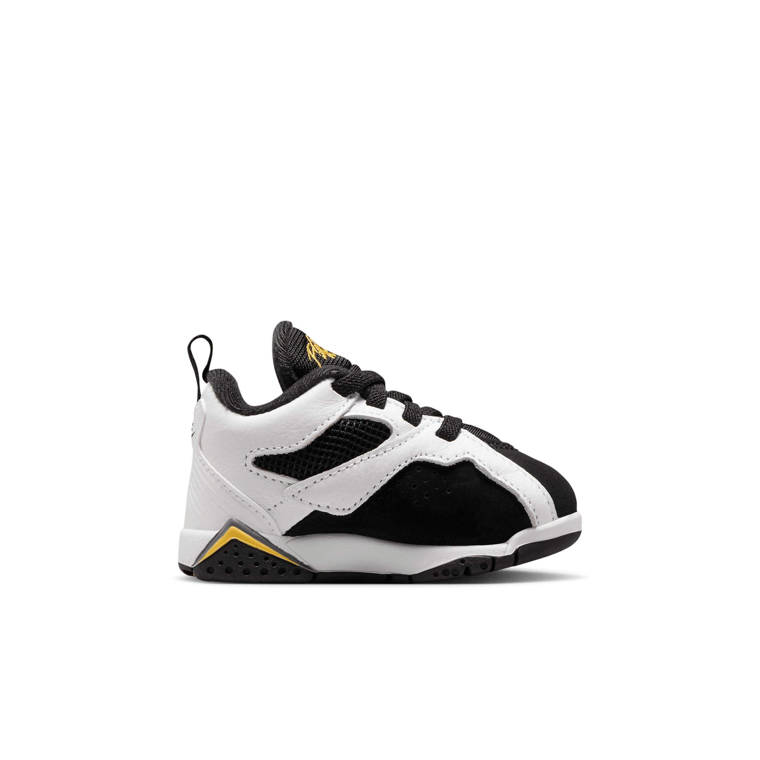 Jordan MVP 92 "White/Black/Dark Blue Grey/Tour Yellow" Infant Boys' Shoe - WHITE/BLACK/DK GREY/YELLOW